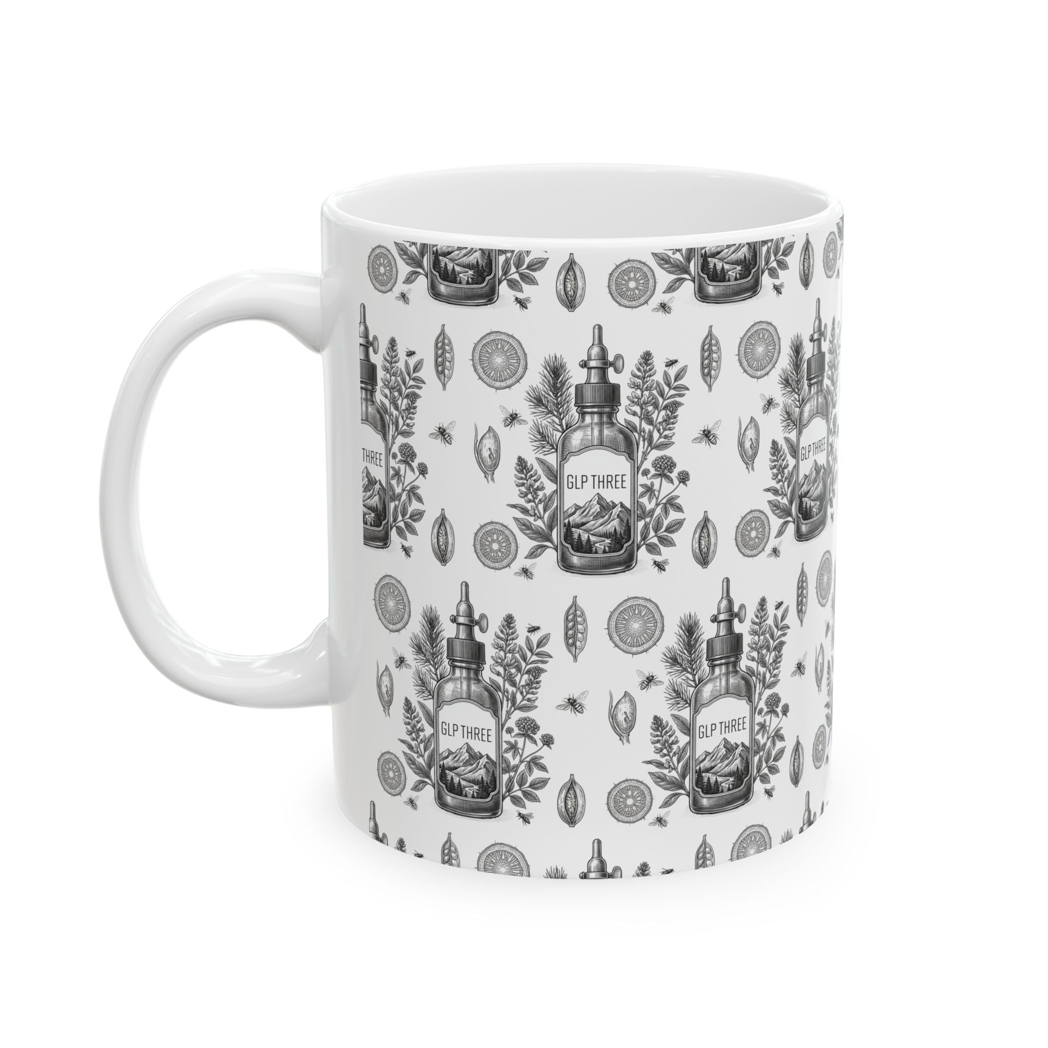 GLP Three Botonical Mug (11oz, 15oz)