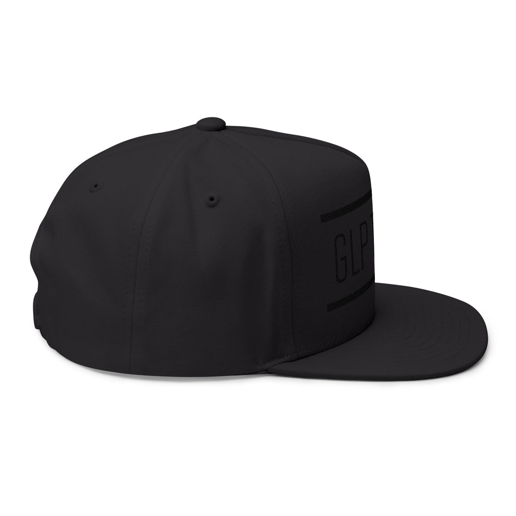 GLP Three Embroidered Flat Bill Cap