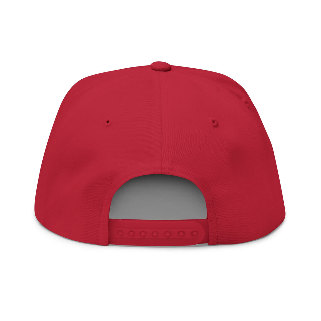 GLP Three Embroidered Flat Bill Cap