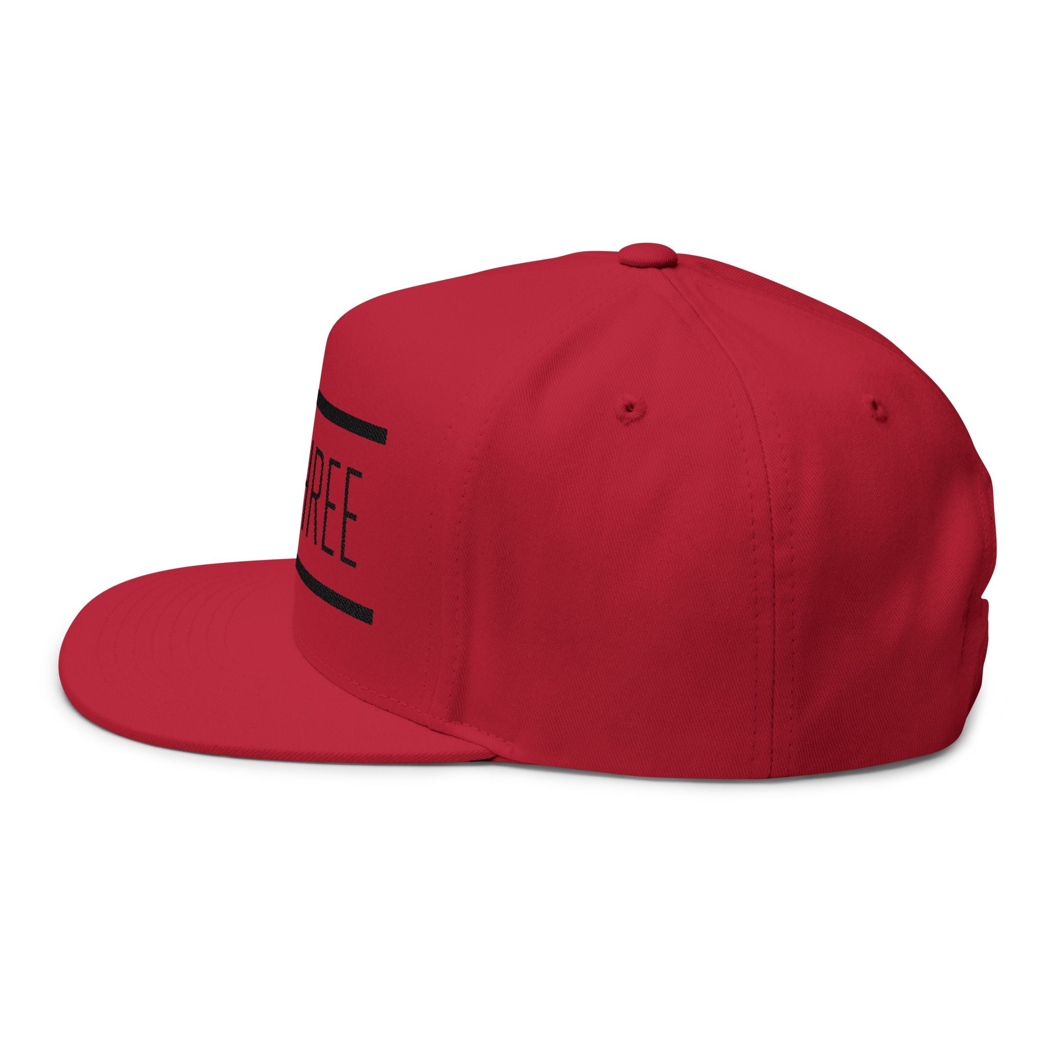 GLP Three Embroidered Flat Bill Cap