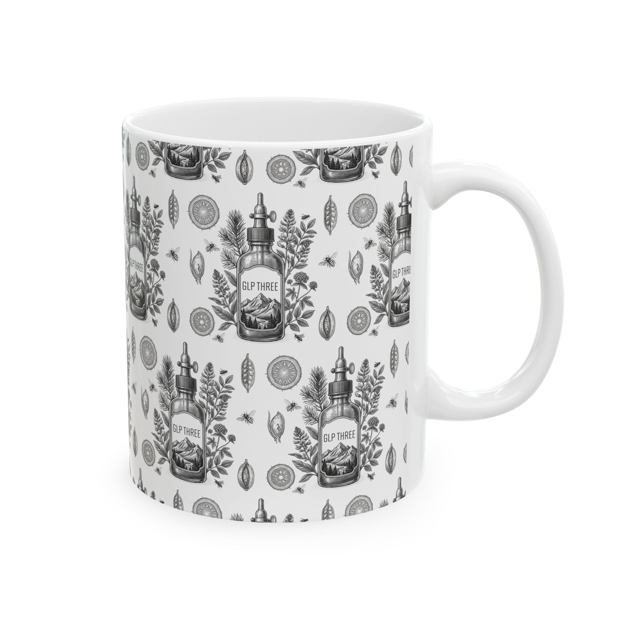 GLP Three Botonical Mug (11oz, 15oz)