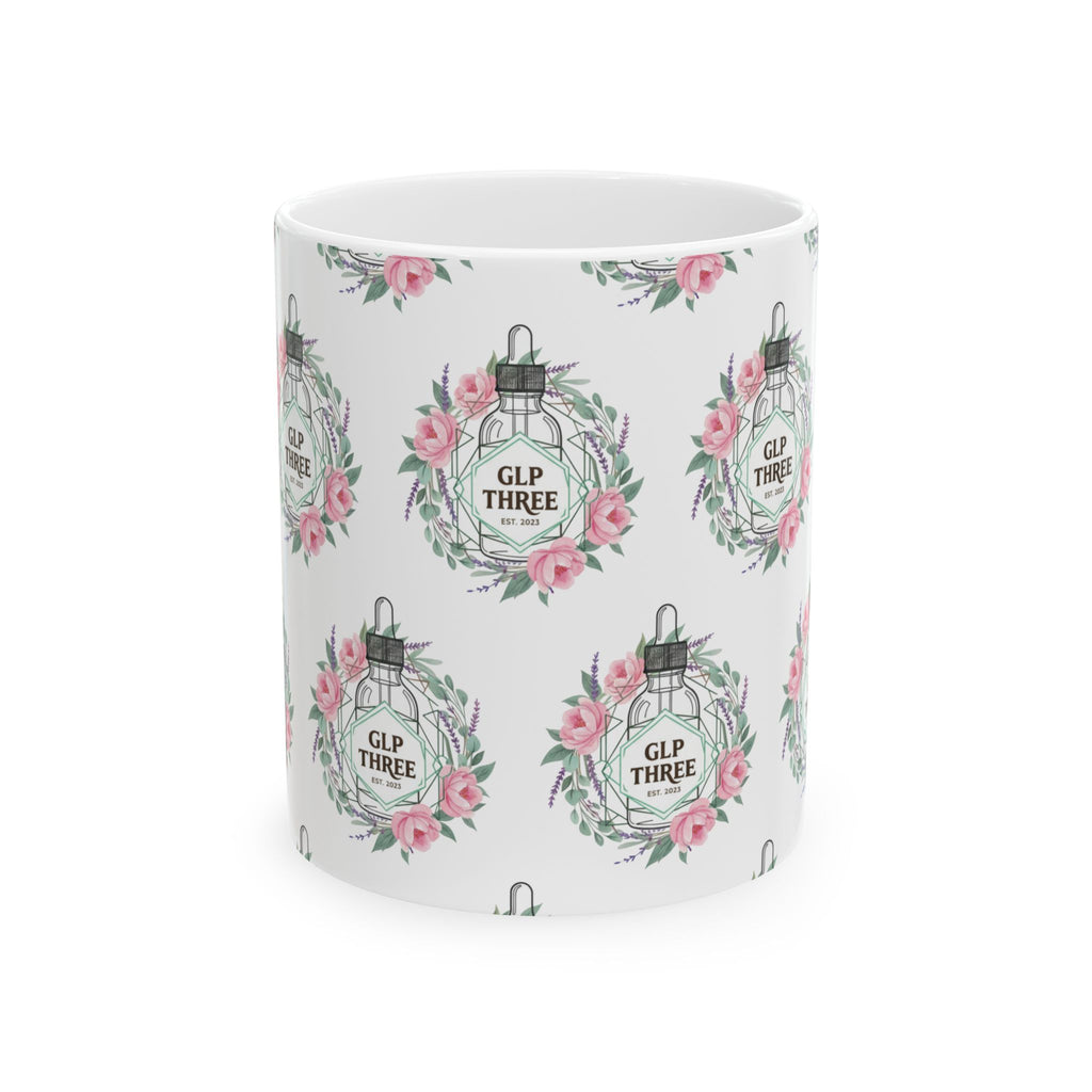 GLP Three Floral Logo Mug (11oz, 15oz)