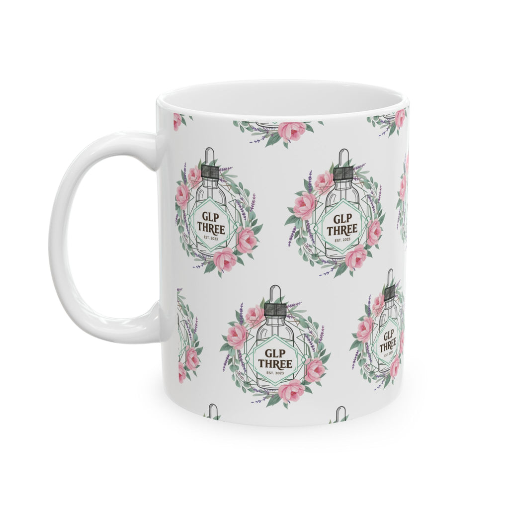 GLP Three Floral Logo Mug (11oz, 15oz)