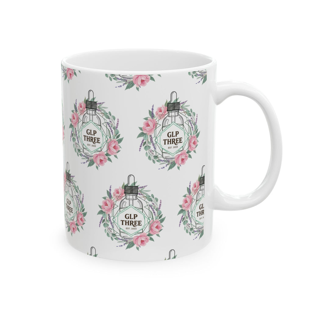 GLP Three Floral Logo Mug (11oz, 15oz)