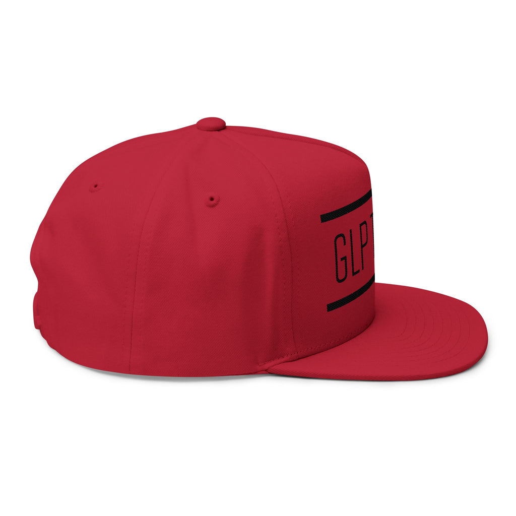 GLP Three Embroidered Flat Bill Cap