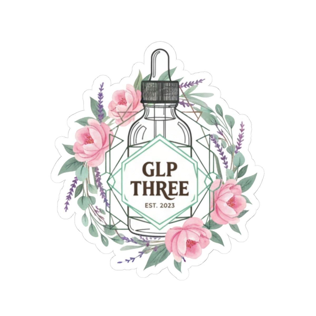 GLP Three Bloom Sticker