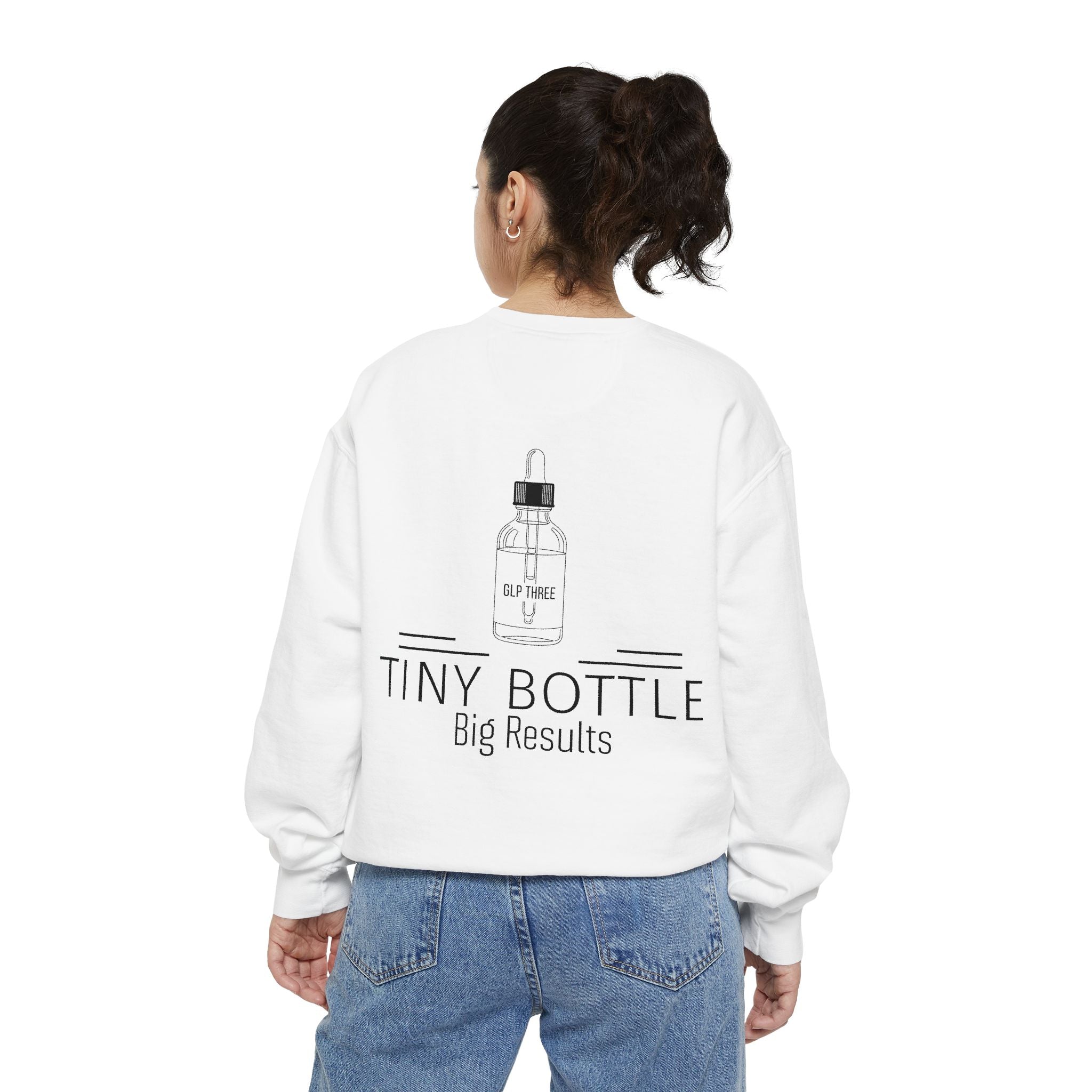 GLP Three Tiny Bottle Big Results Crewneck