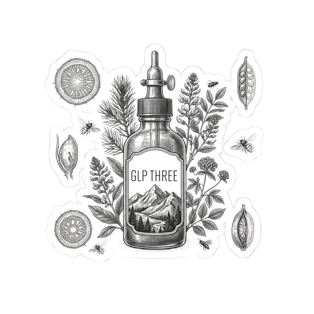GLP Three Botanical Sticker