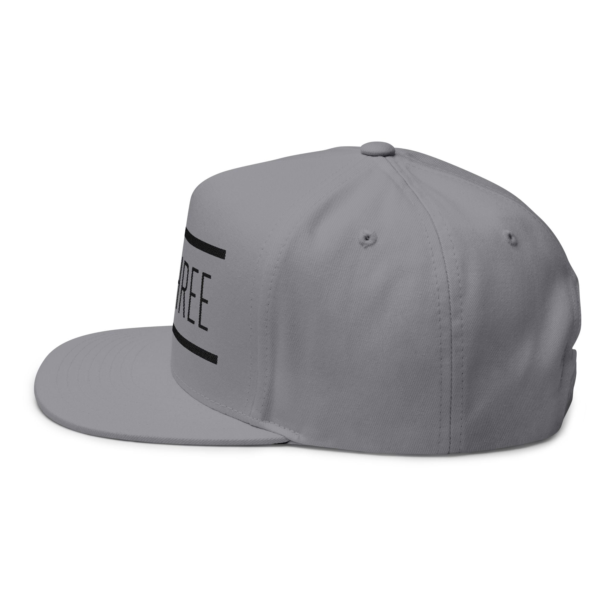 GLP Three Embroidered Flat Bill Cap