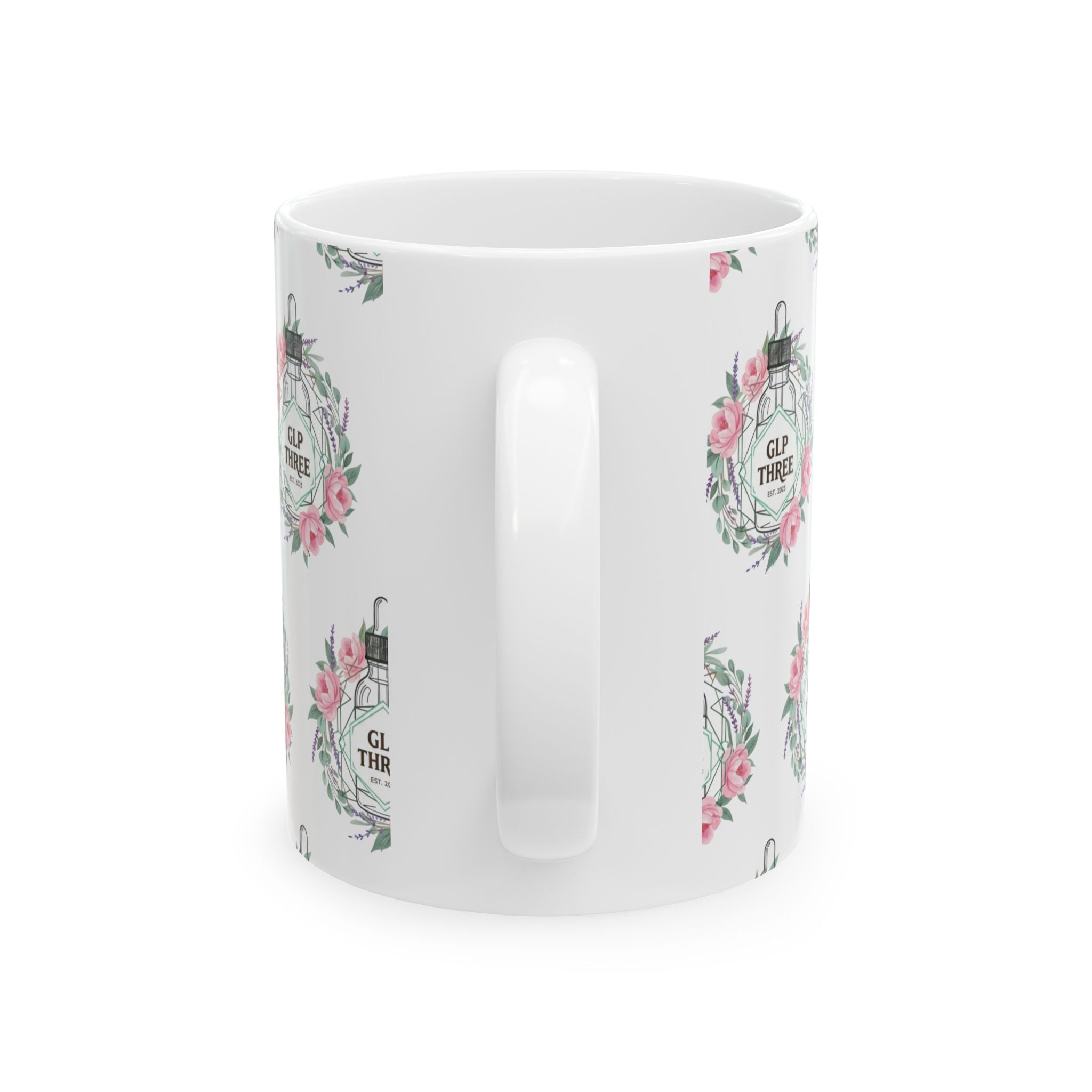 GLP Three Floral Logo Mug (11oz, 15oz)